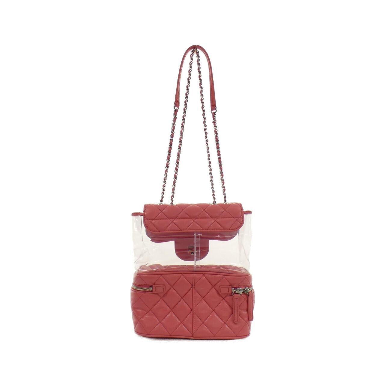 Chanel Calfskin PVC Shoulder Bag