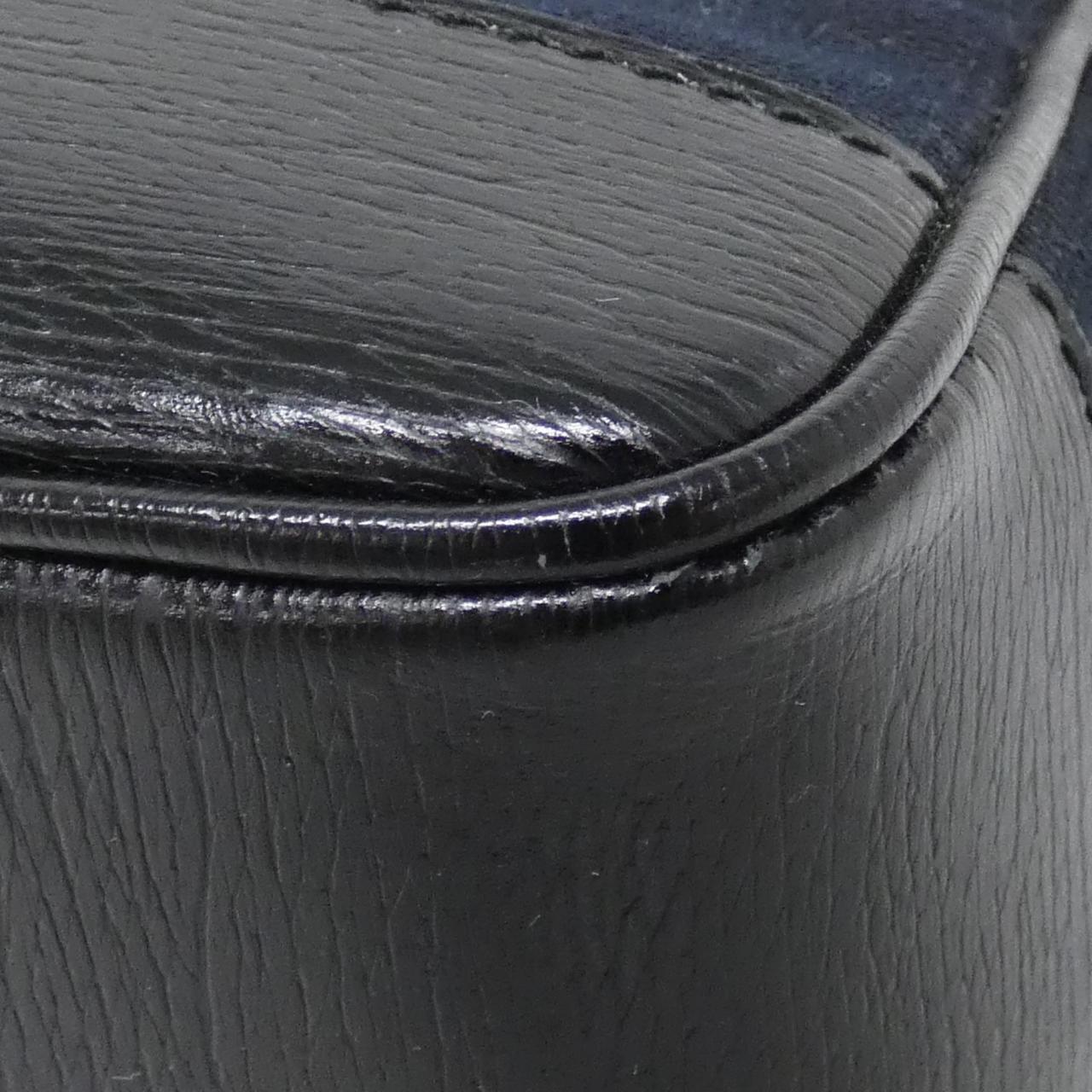 Gucci GG Canvas Leather Shoulder Bag