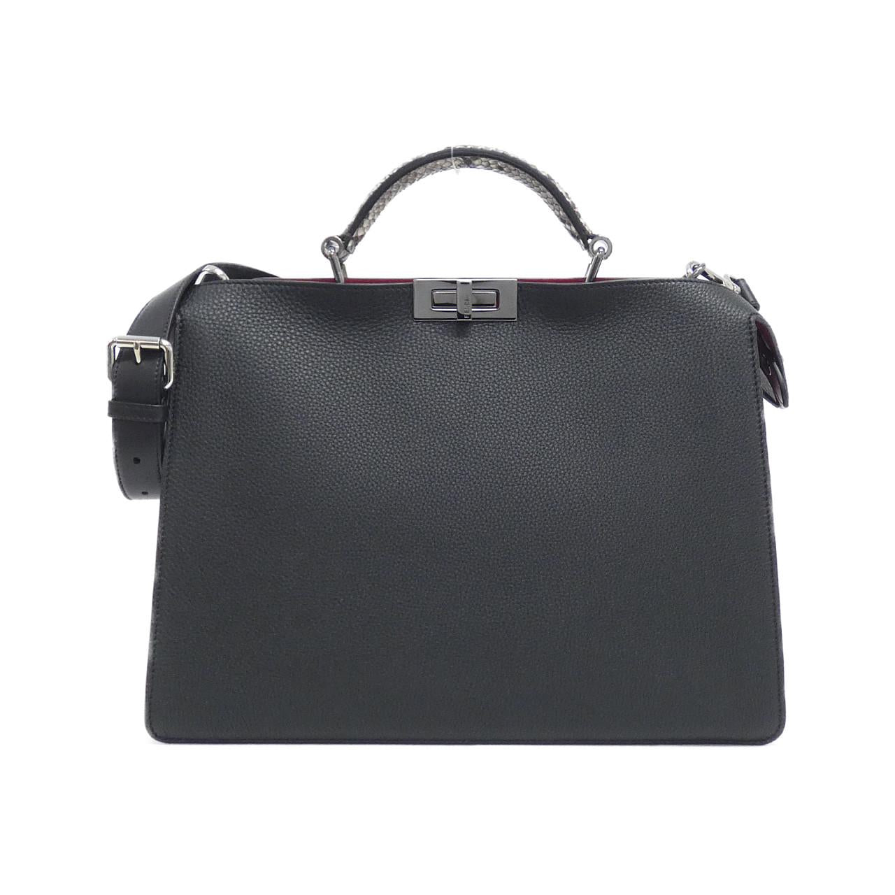 Fendi Peekaboo I See U Medium Leather Bag