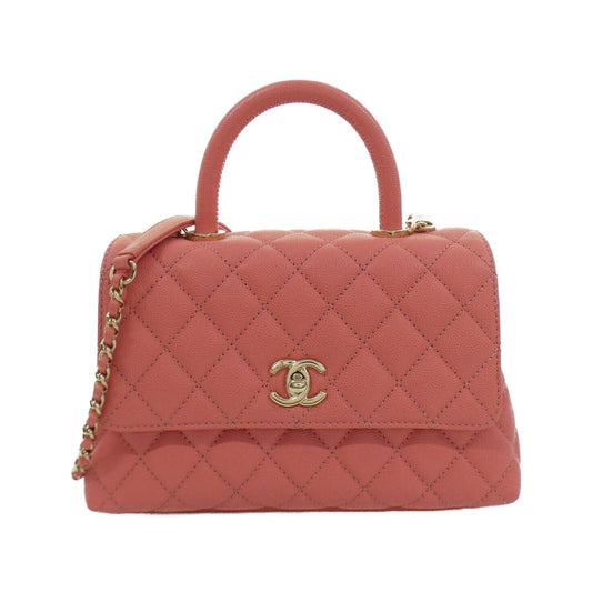 Chanel Coco Handle Caviar Skin Bag