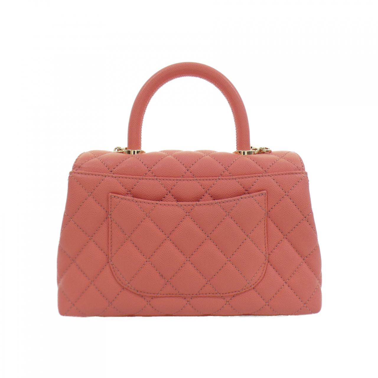 Chanel Coco Handle Caviar Skin Bag