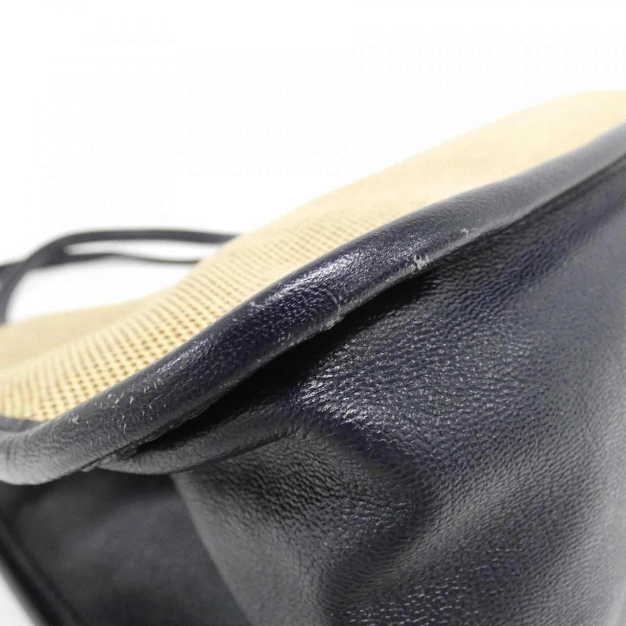 Gucci GUCCI HORSEBIT 1955 Canvas Leather Bag