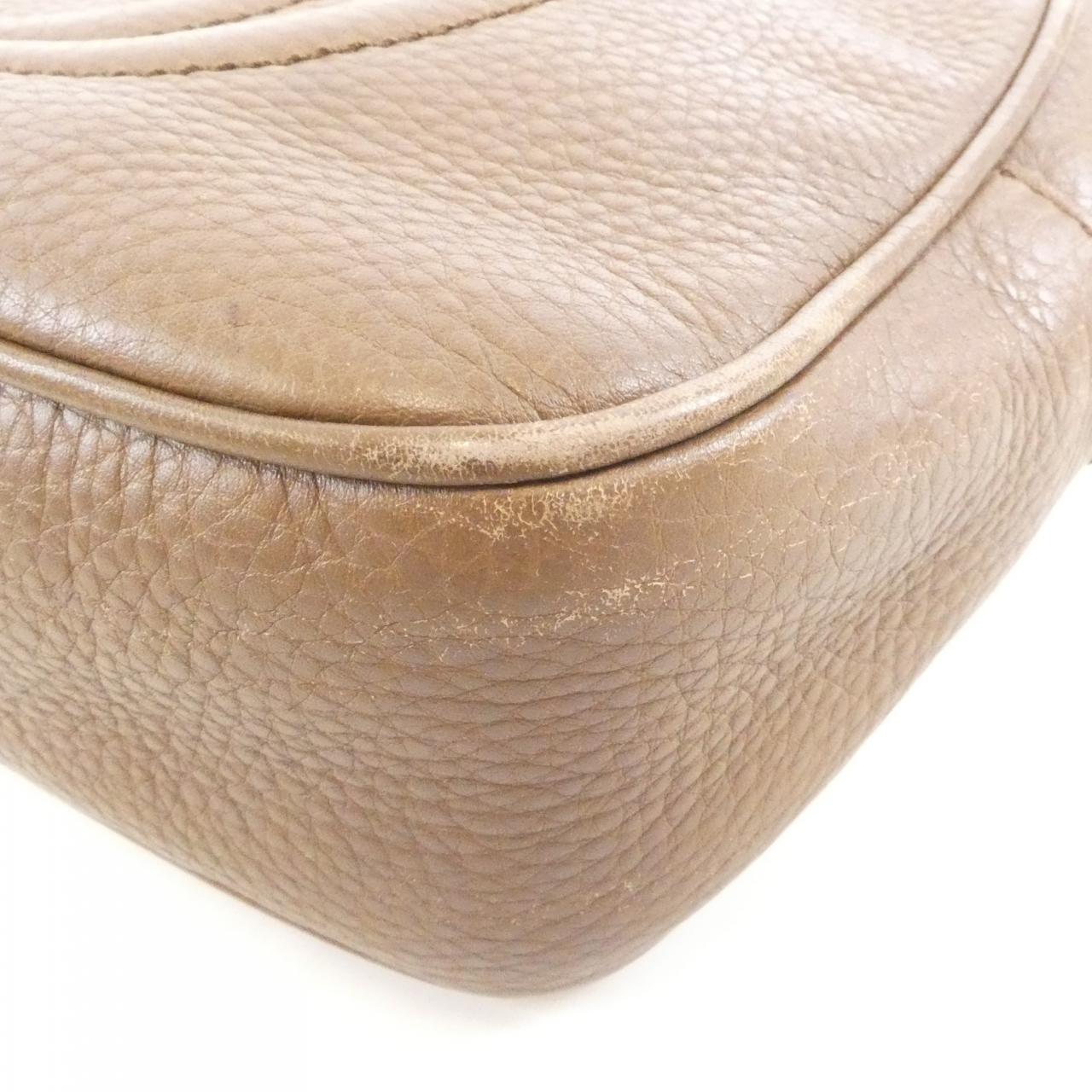 Gucci 308364 A7M0G Leather Shoulder Bag