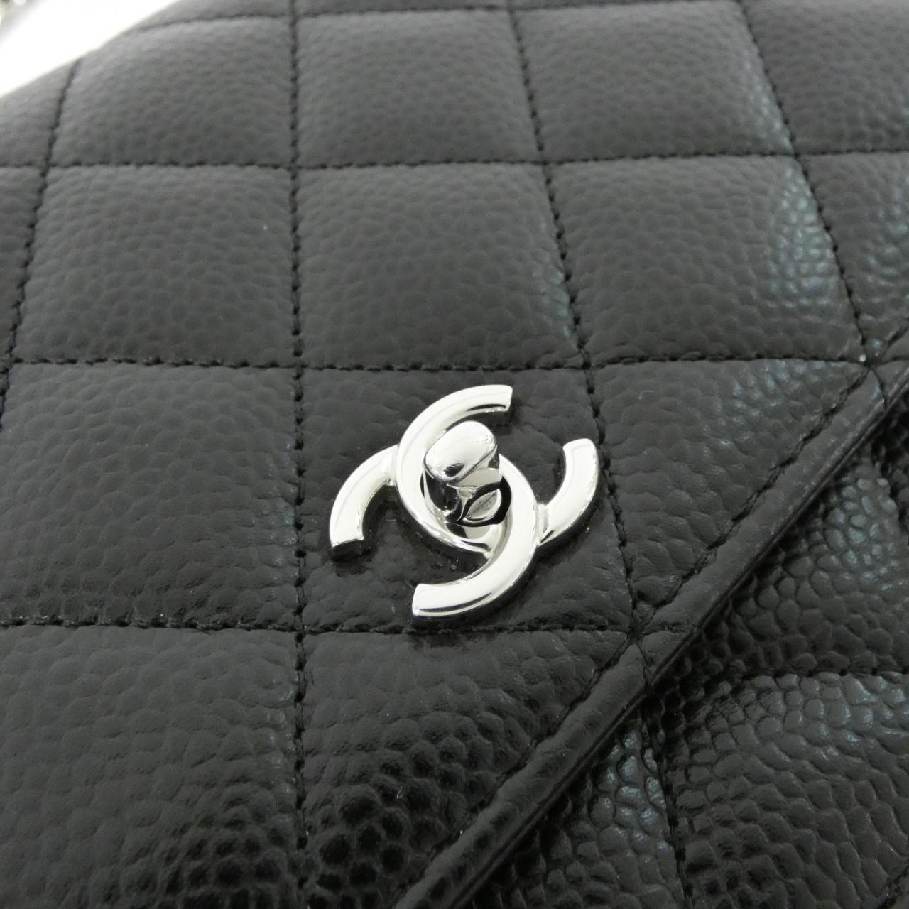 Chanel AP4241 Caviar Skin Wallet on Chain