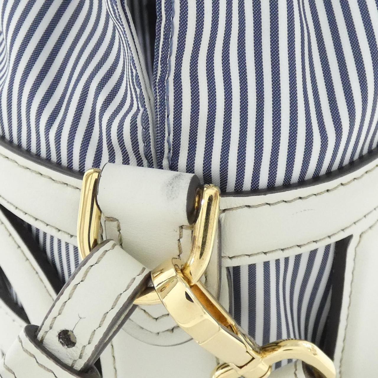 Fendi Baguette Messenger Leather Shoulder Bag