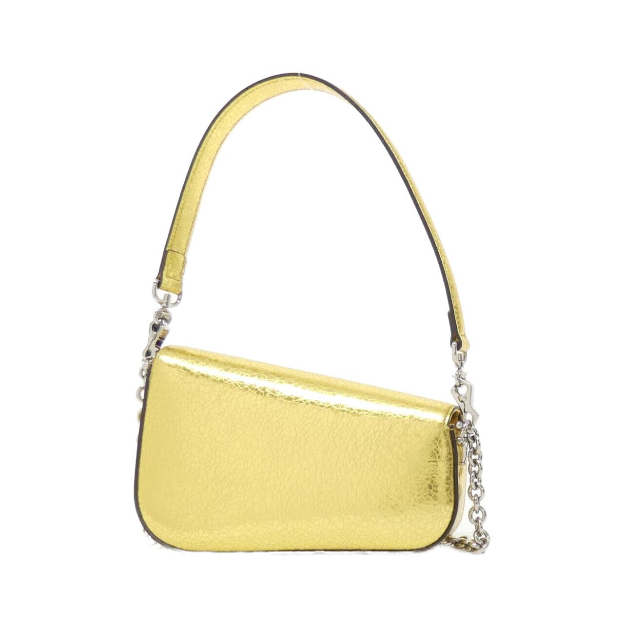 Gucci HORSEBIT 1955 Cracked Leather Shoulder Bag