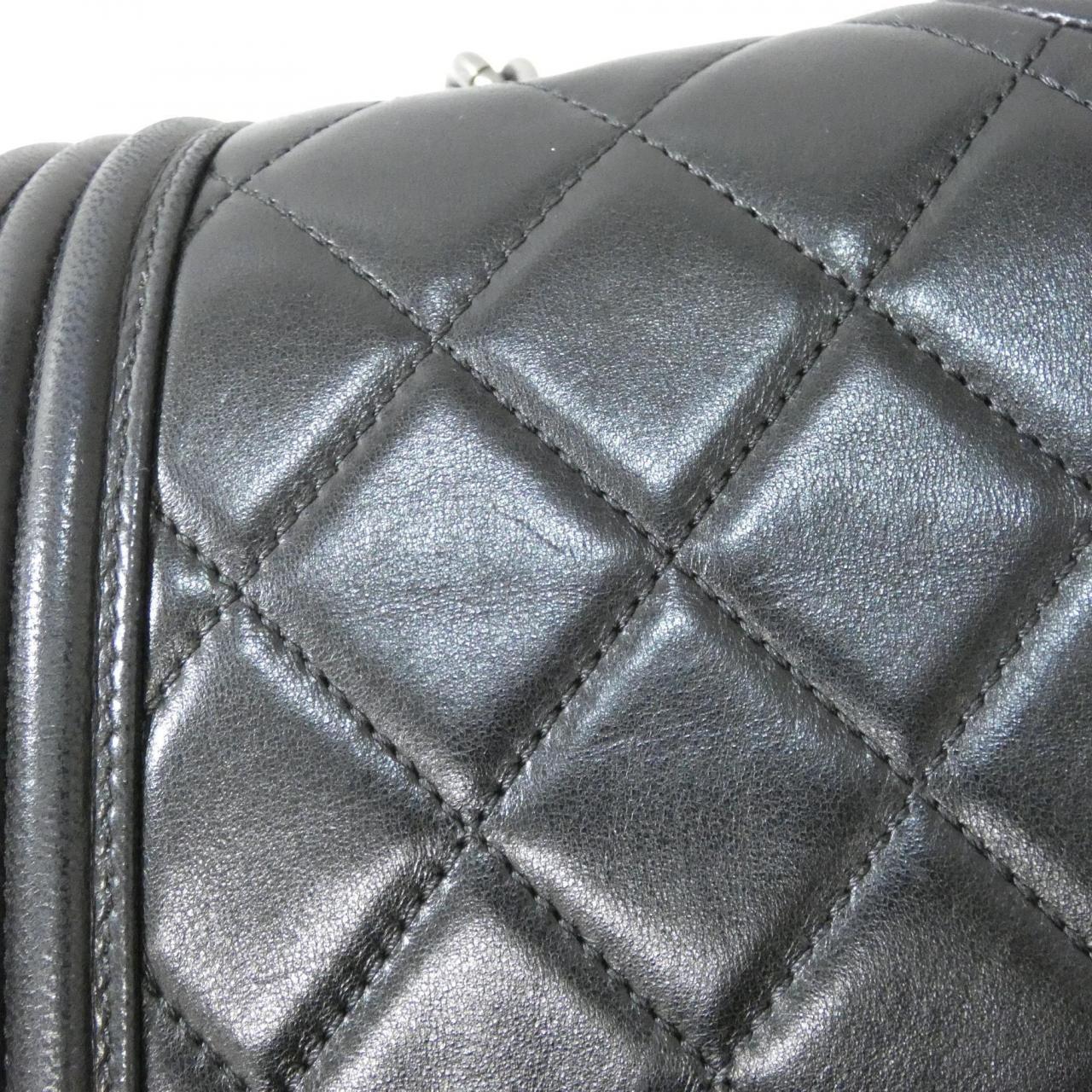 Chanel Boy Chanel Lambskin Shoulder Bag