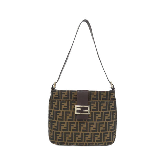 Fendi 26720 Canvas Shoulder Bag