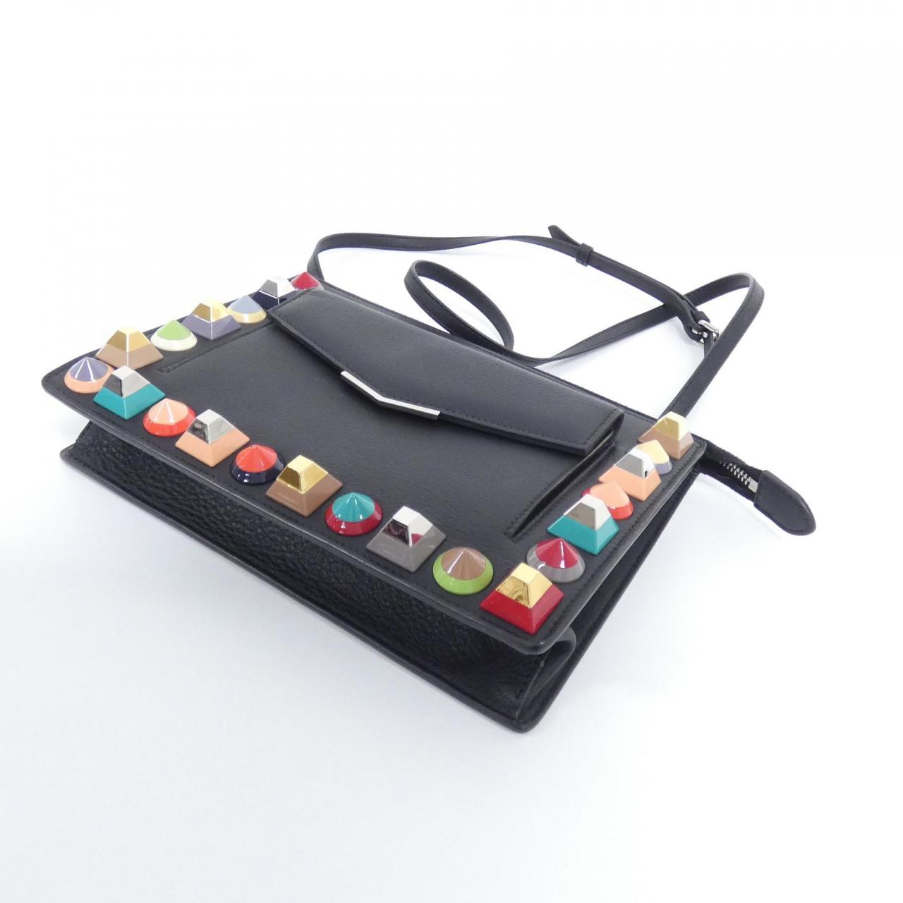 Fendi 8M0369 9DF Calf Shoulder Bag