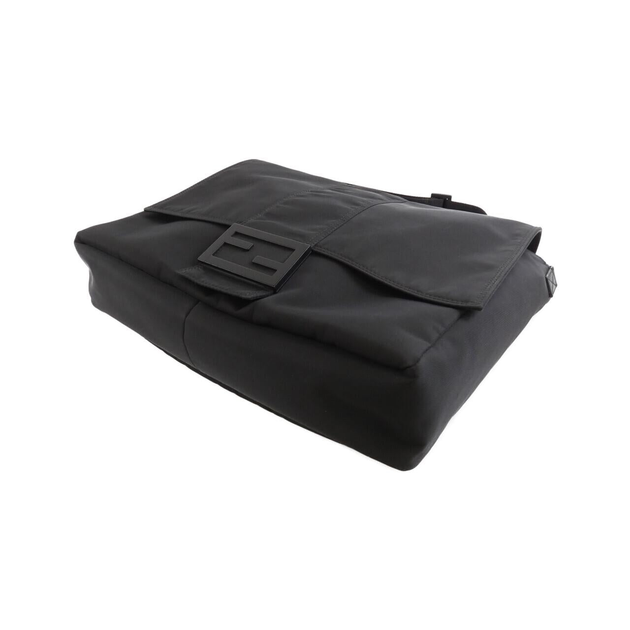Fendi Baguette Messenger Large Nylon Shoulder Bag