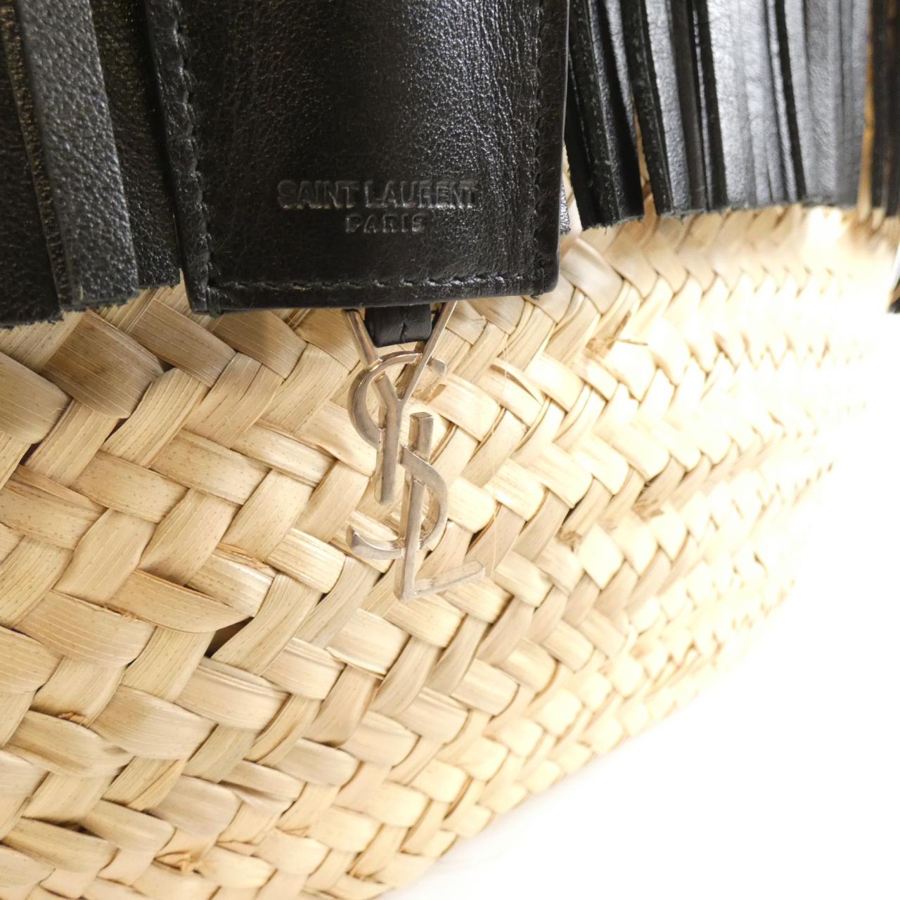Saint Laurent 418414 JBK4E Raffia Leather Bag