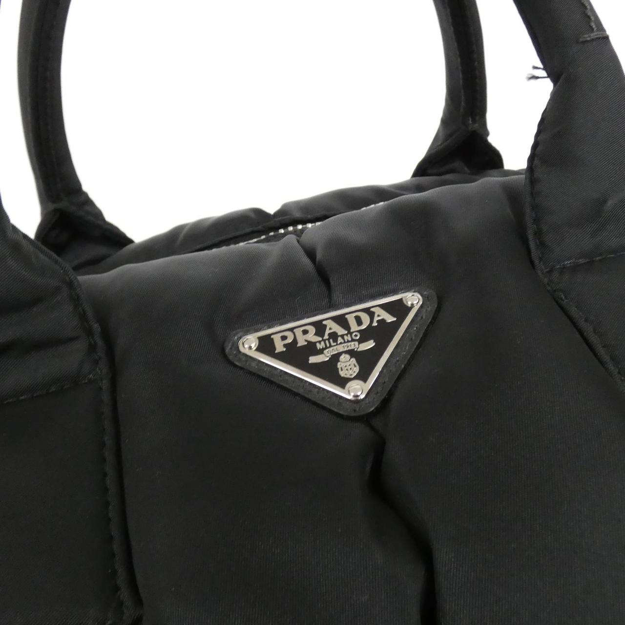 Prada BL0871 Tessuto Bomber Boston Bag