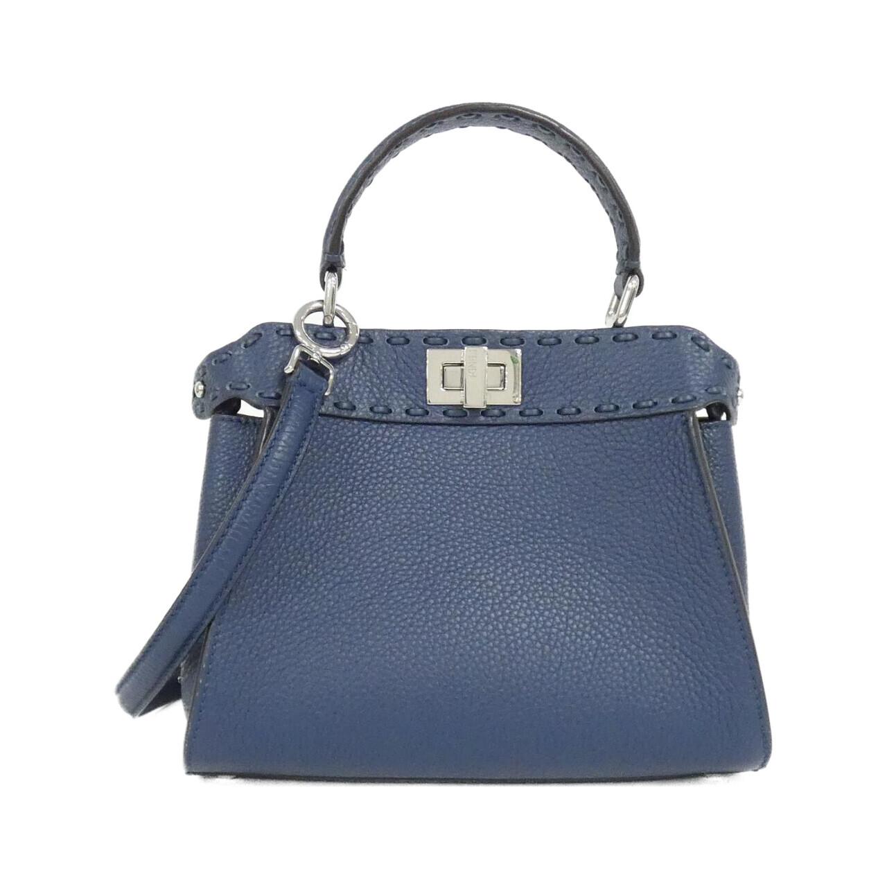 Fendi SELLERIA Peekaboo Mini Calf Bag