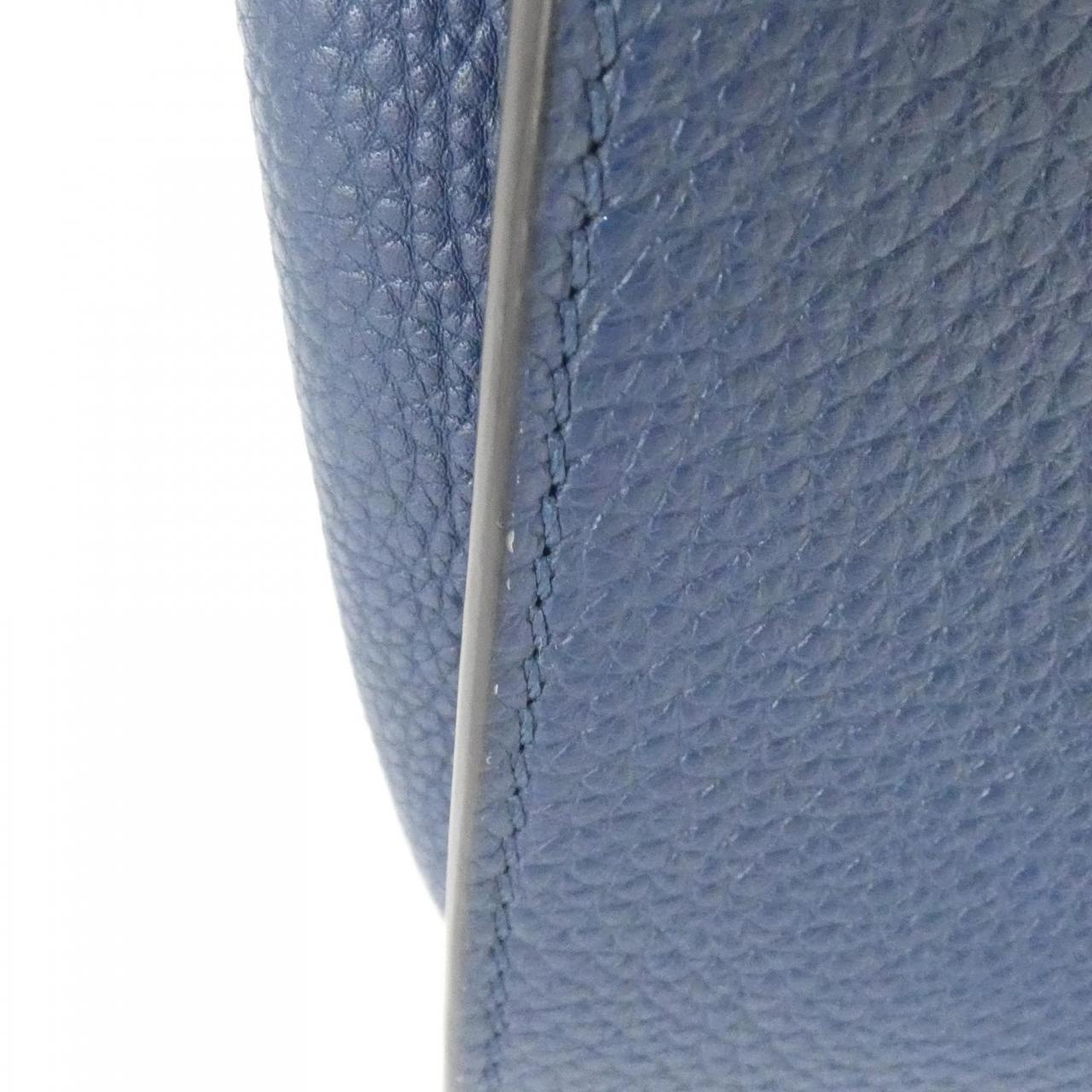 Fendi FF Logo Epi Leather Shoulder Bag