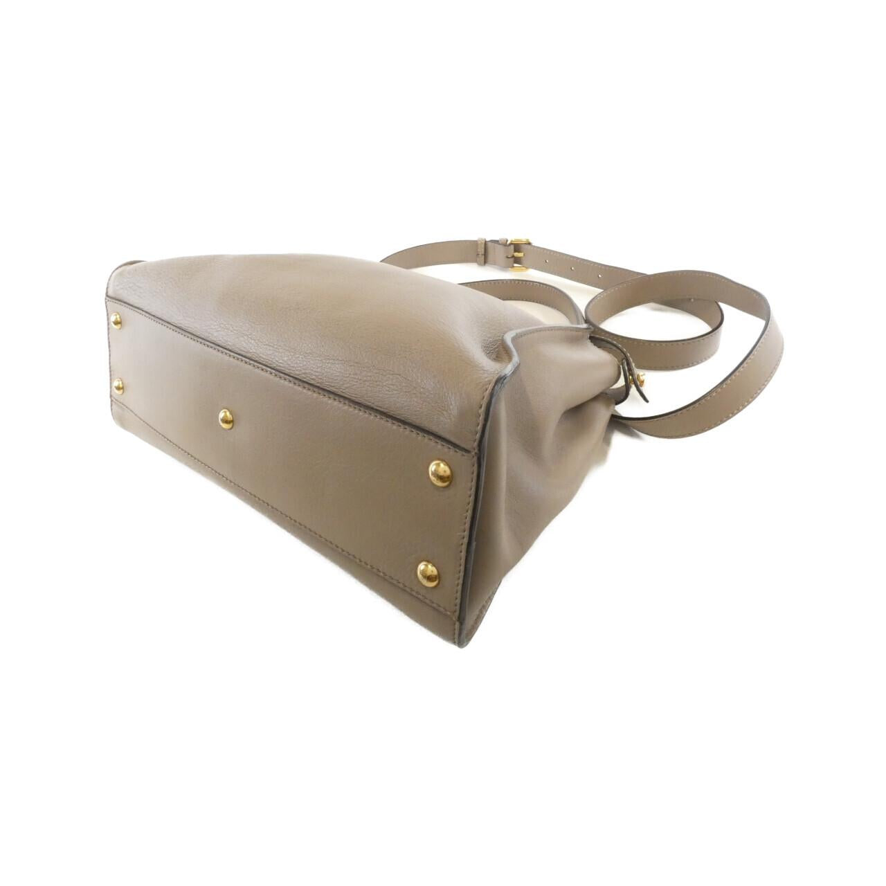 Fendi 8BR003 NY1 Canvas Shoulder Bag