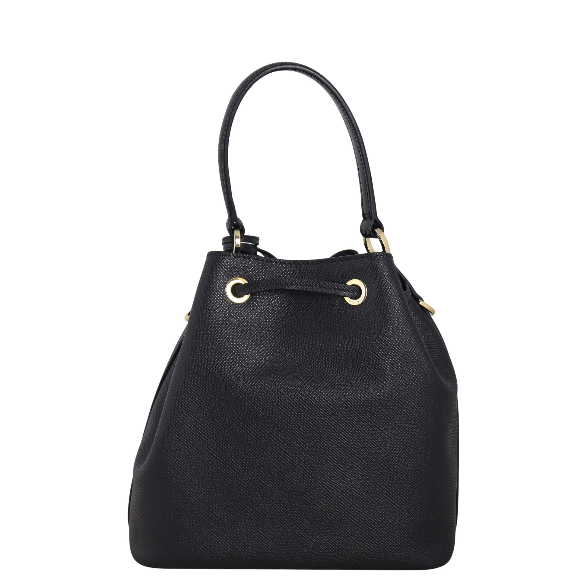 Prada Saffiano Lux Bucket Bag