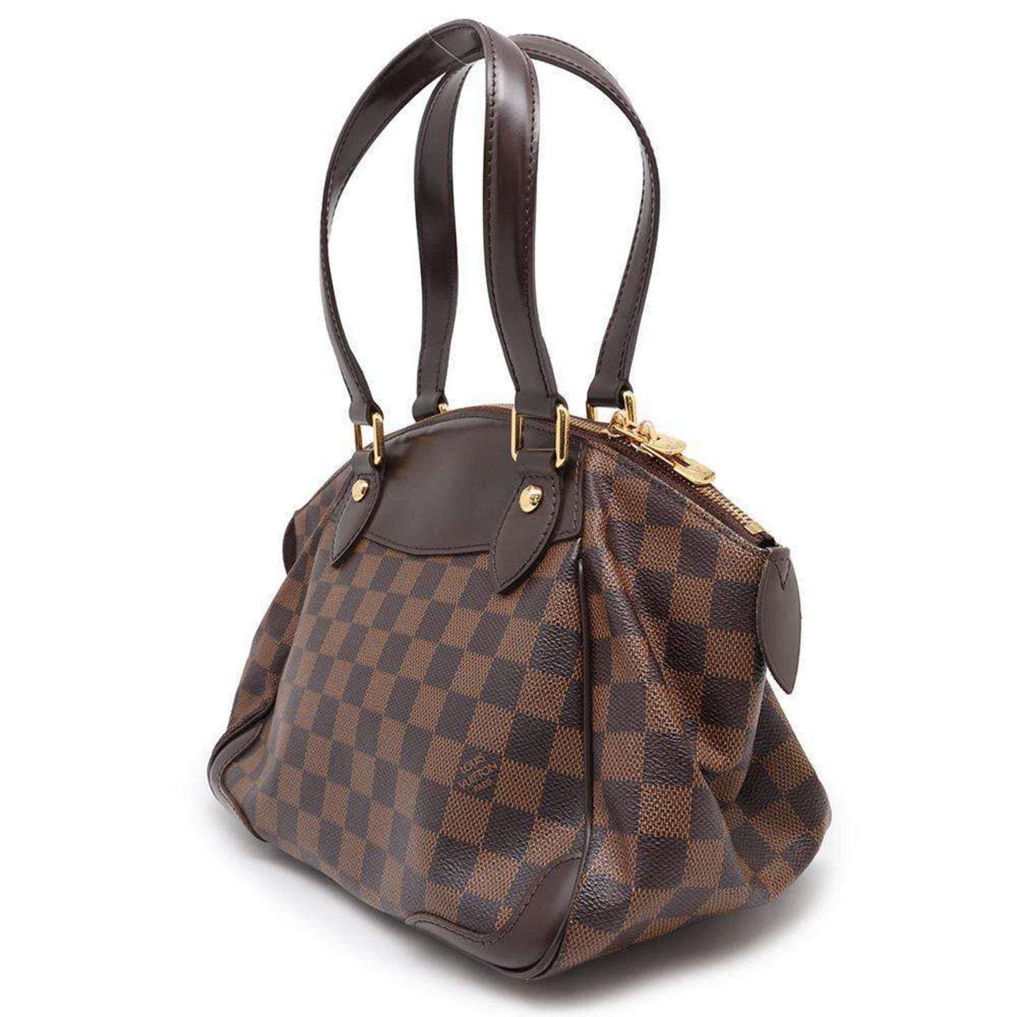 Louis Vuitton Damier Damier Canvas Ebene Color Damier Canvas Handbag Shoulder Bag