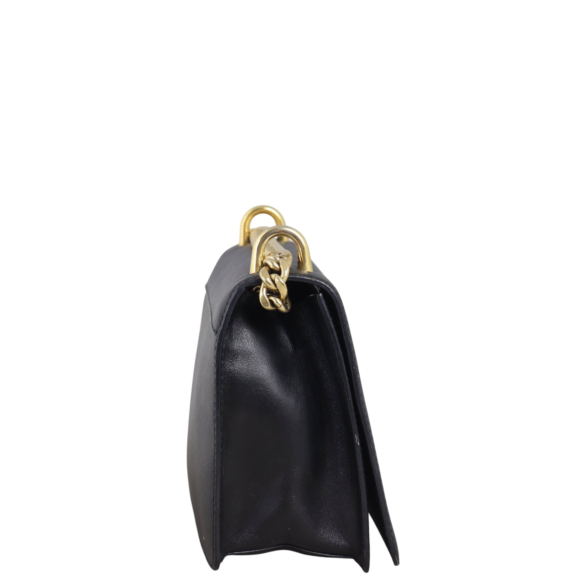 Prada Saffiano Lux Chain Flap Bag