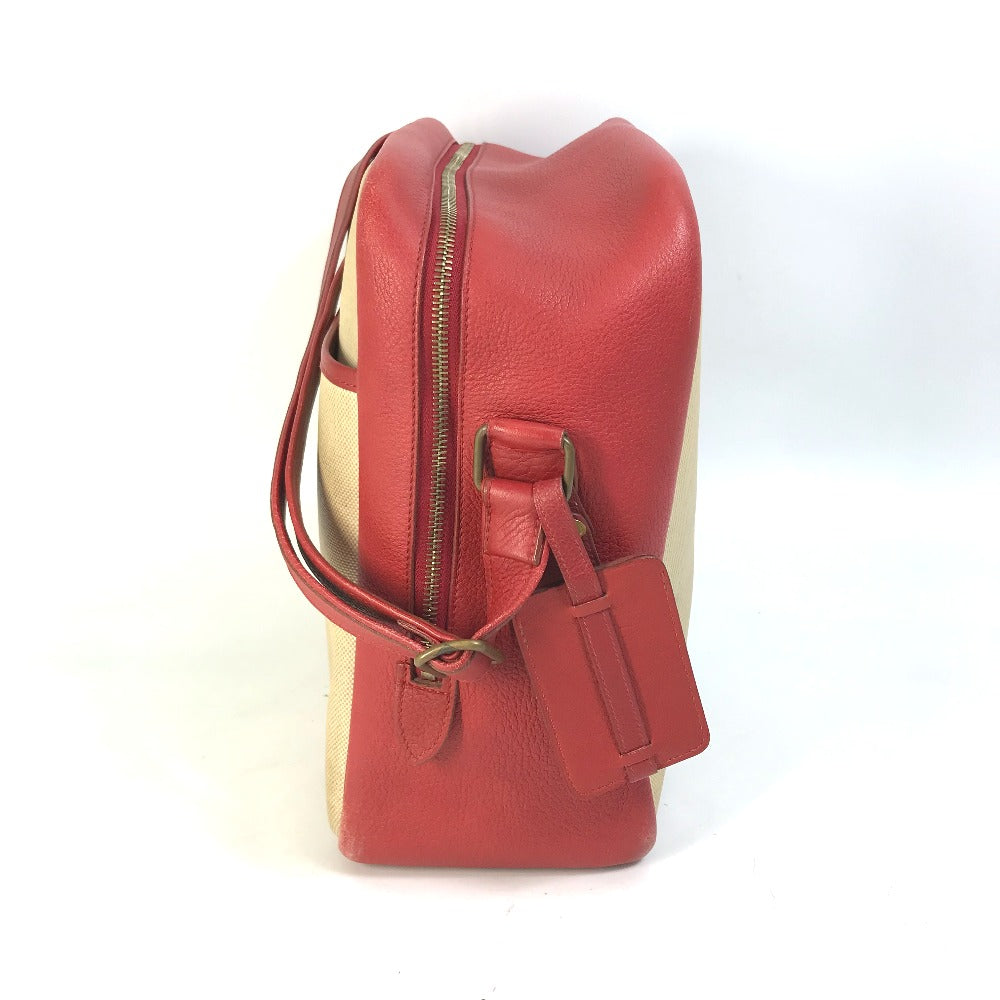 HERMES Shoulder Bag Toruash / Leather beige victoria square Women