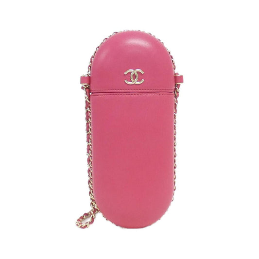 Chanel Chain Clutch Lambskin Clutch Bag
