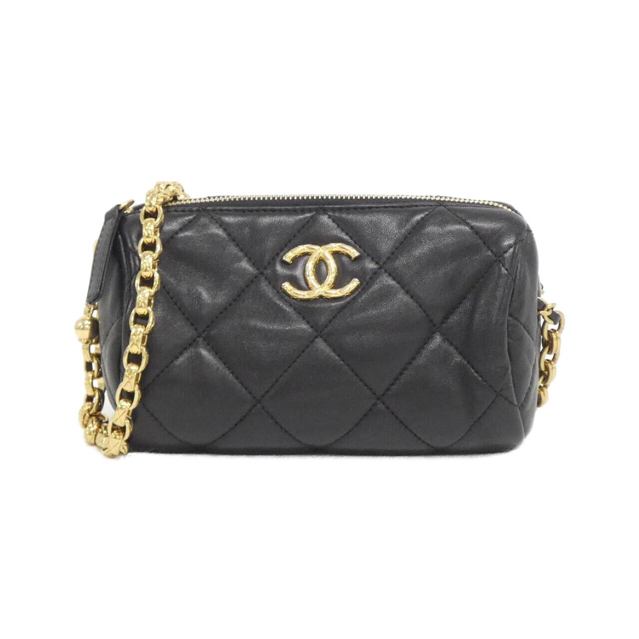 Chanel AS3384 Lambskin Shoulder Bag