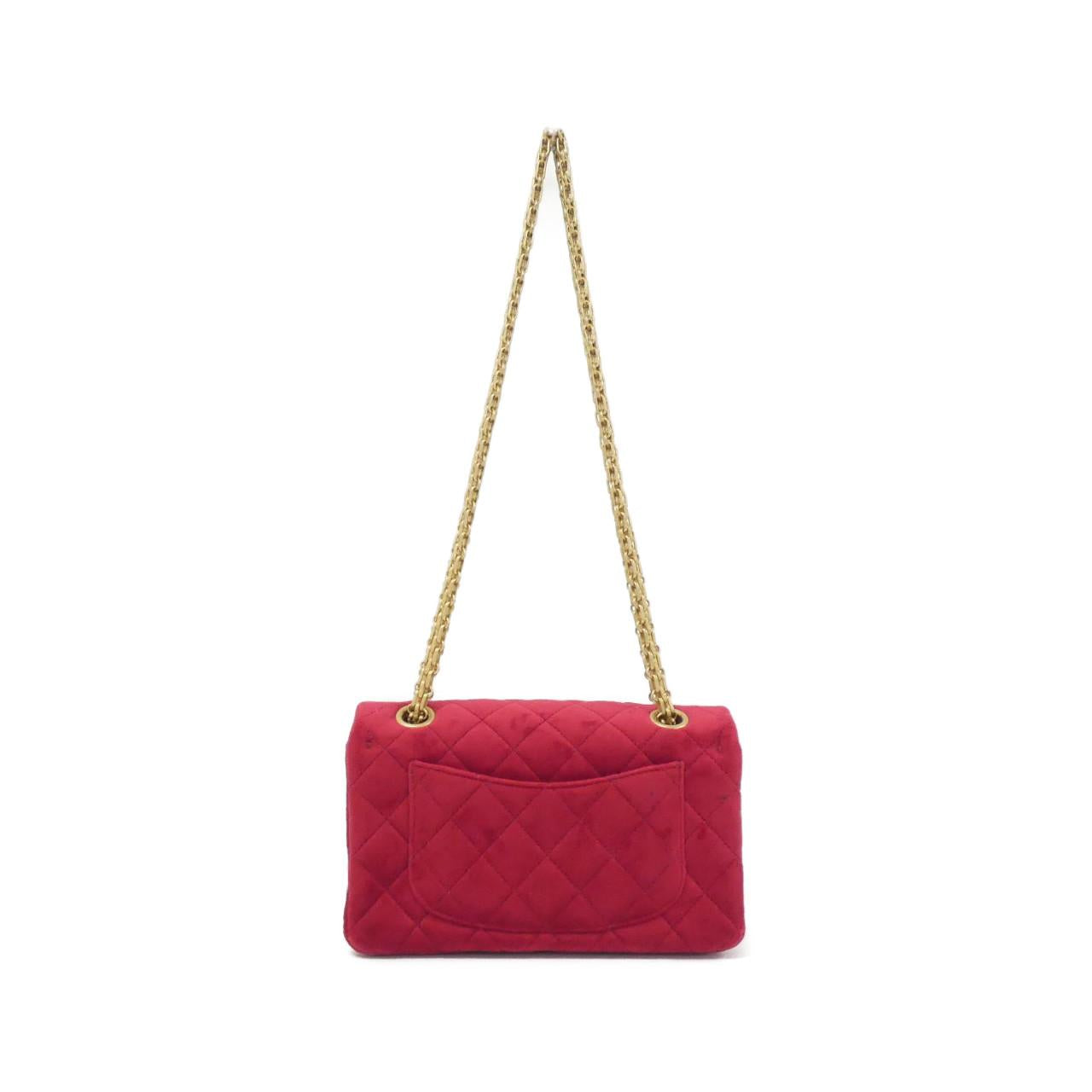 Chanel AS0874 Velvet Shoulder Bag