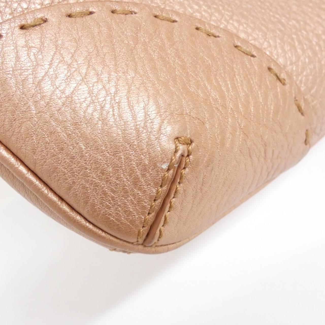 Fendi SELLERIA Leather Shoulder Bag