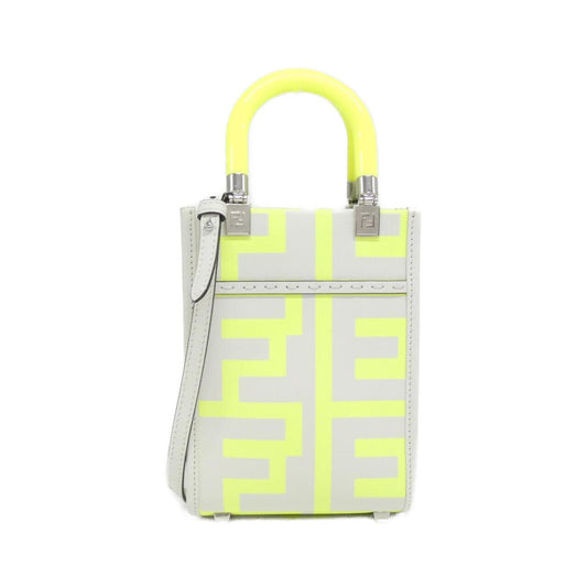 Fendi Sunshine Shopper Mini Leather Bag