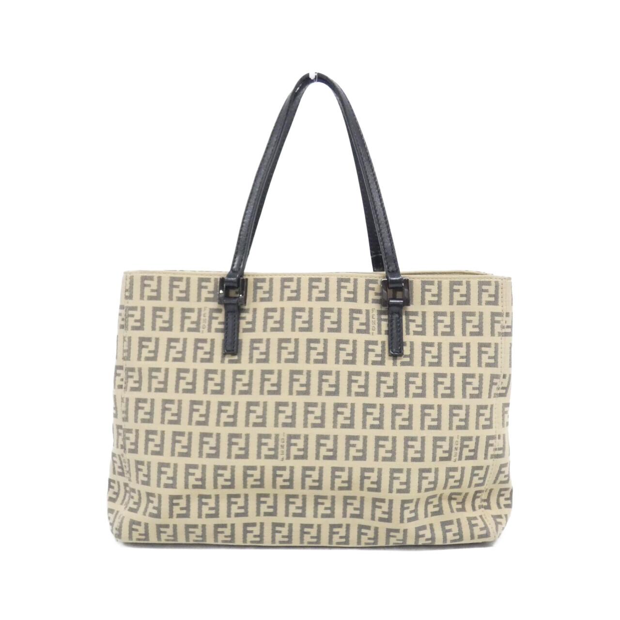 Fendi 8BR004 NY1 Canvas Shoulder Bag
