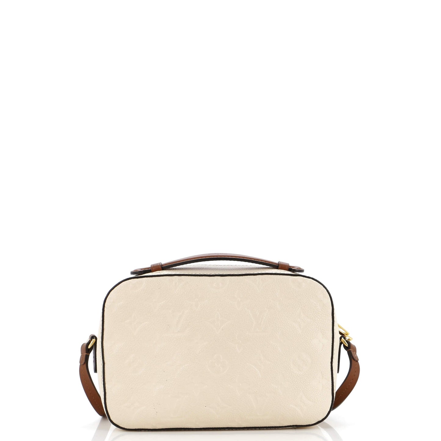 Louis Vuitton Saintonge Handbag Monogram Empreinte Leather