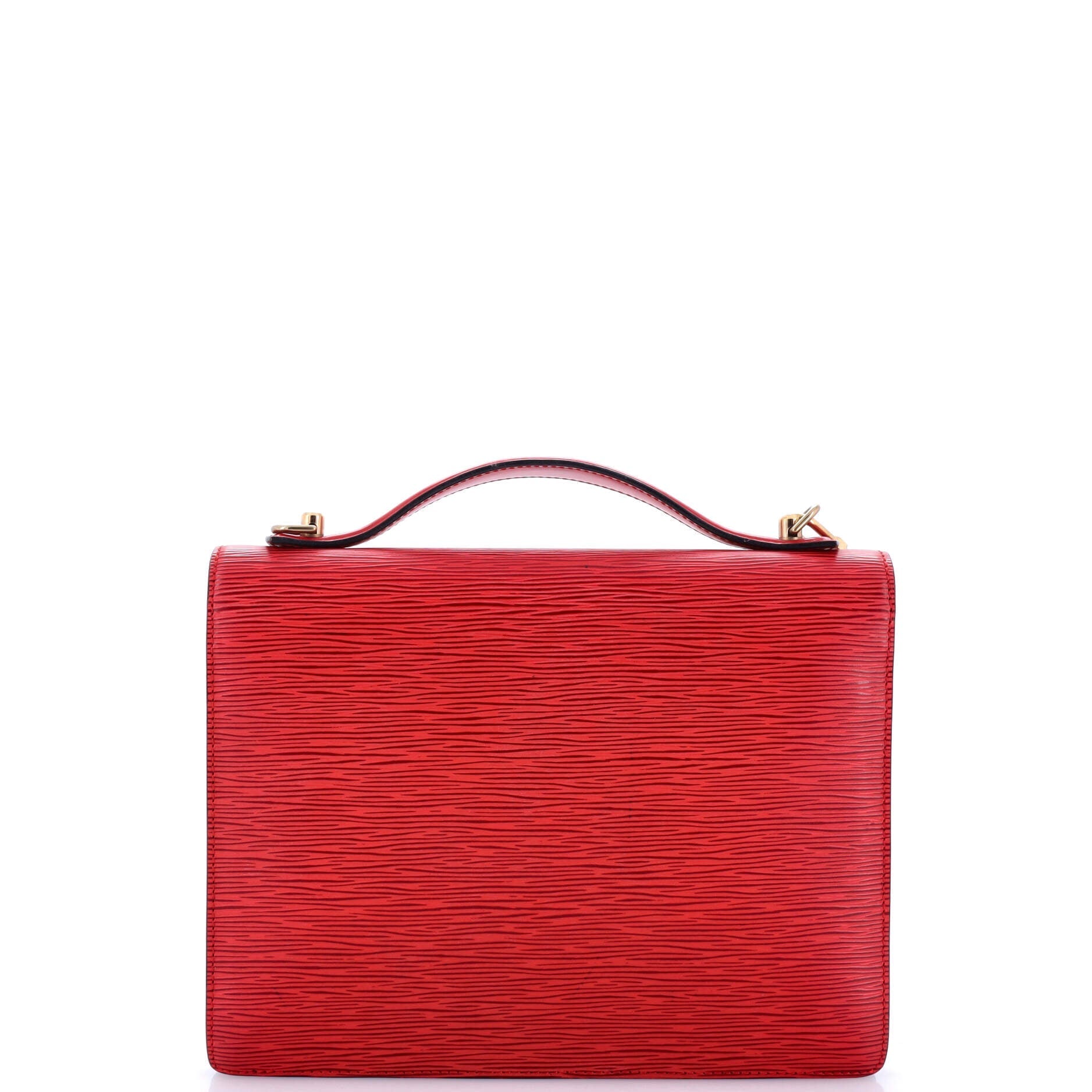 Louis Vuitton Monceau Handbag Epi Leather