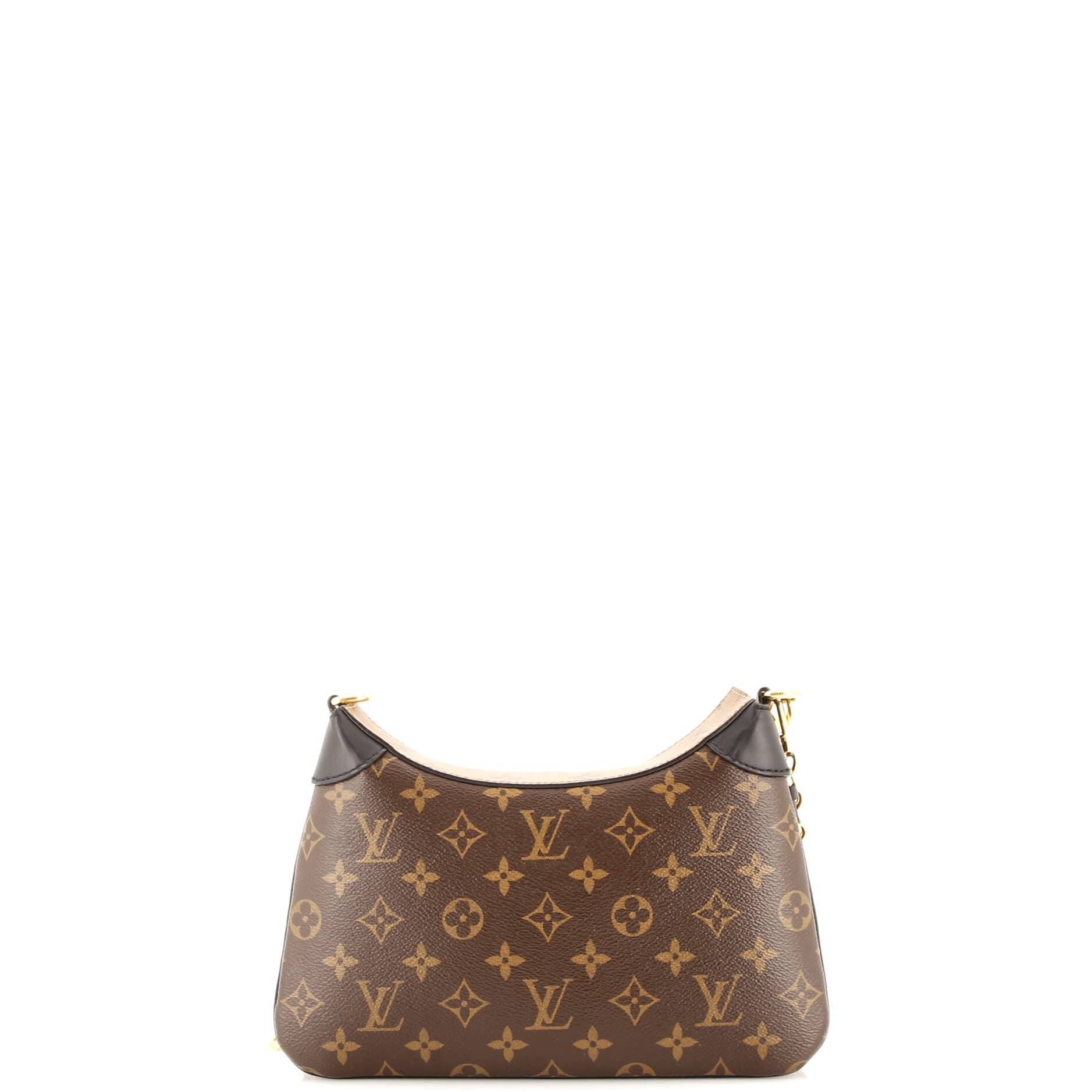 Louis Vuitton LV Twinny Handbag Monogram Canvas and Reverse Monogram Canvas with Leather