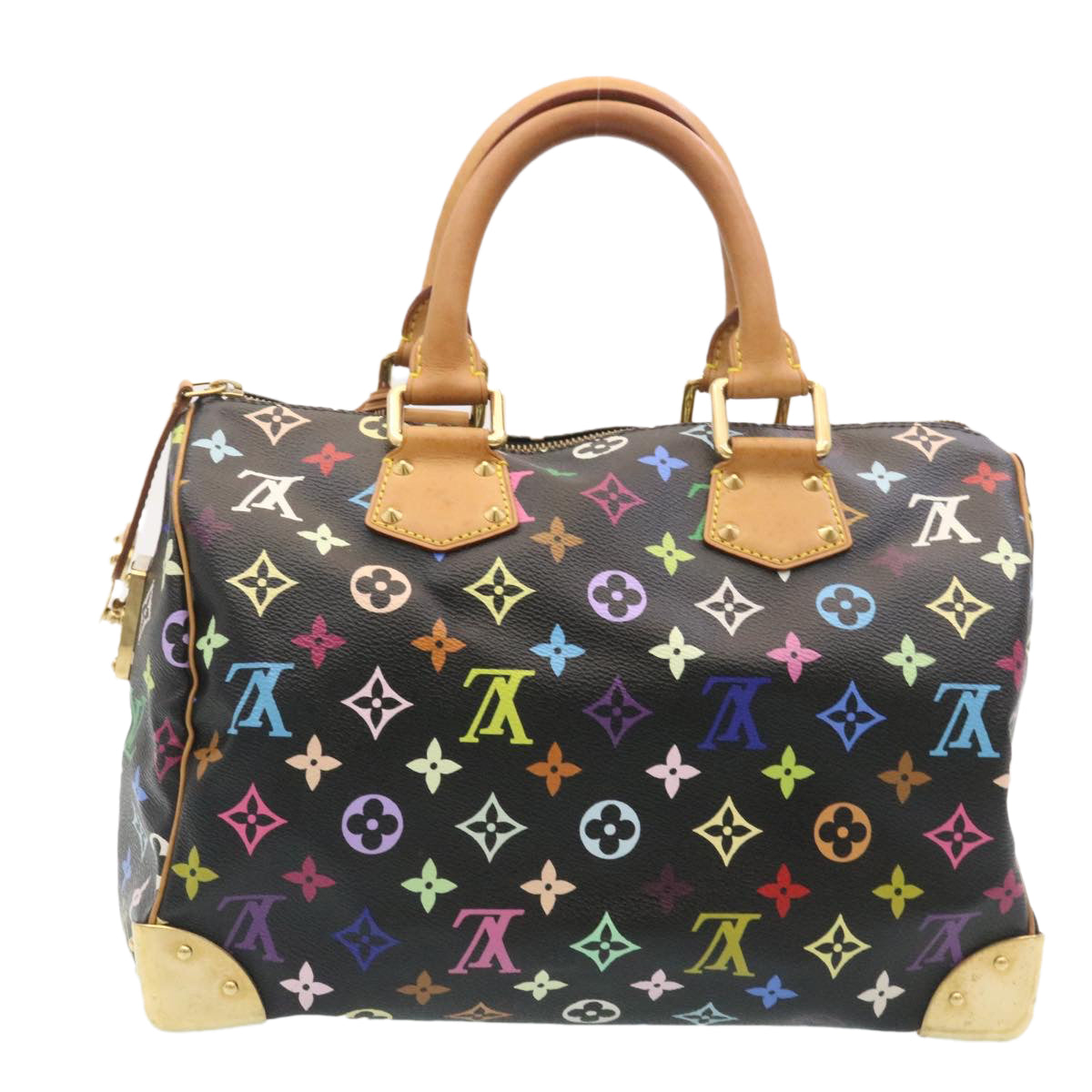 LOUIS VUITTON Multicolor Speedy 30 Hand Bag M92642 LV 28793A