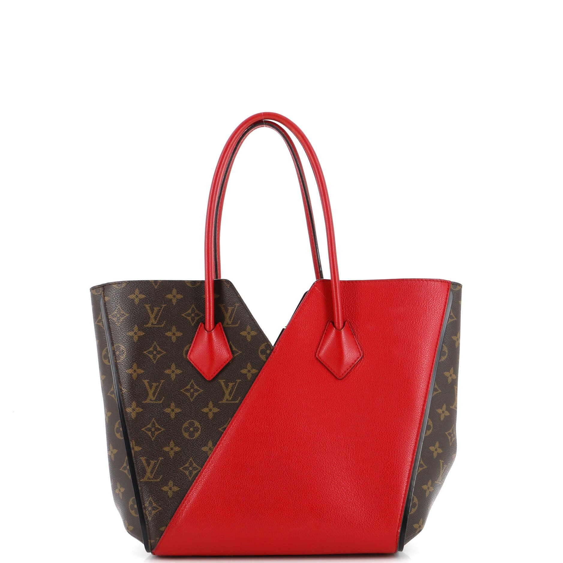 Louis Vuitton Kimono Handbag Monogram Canvas and Leather MM