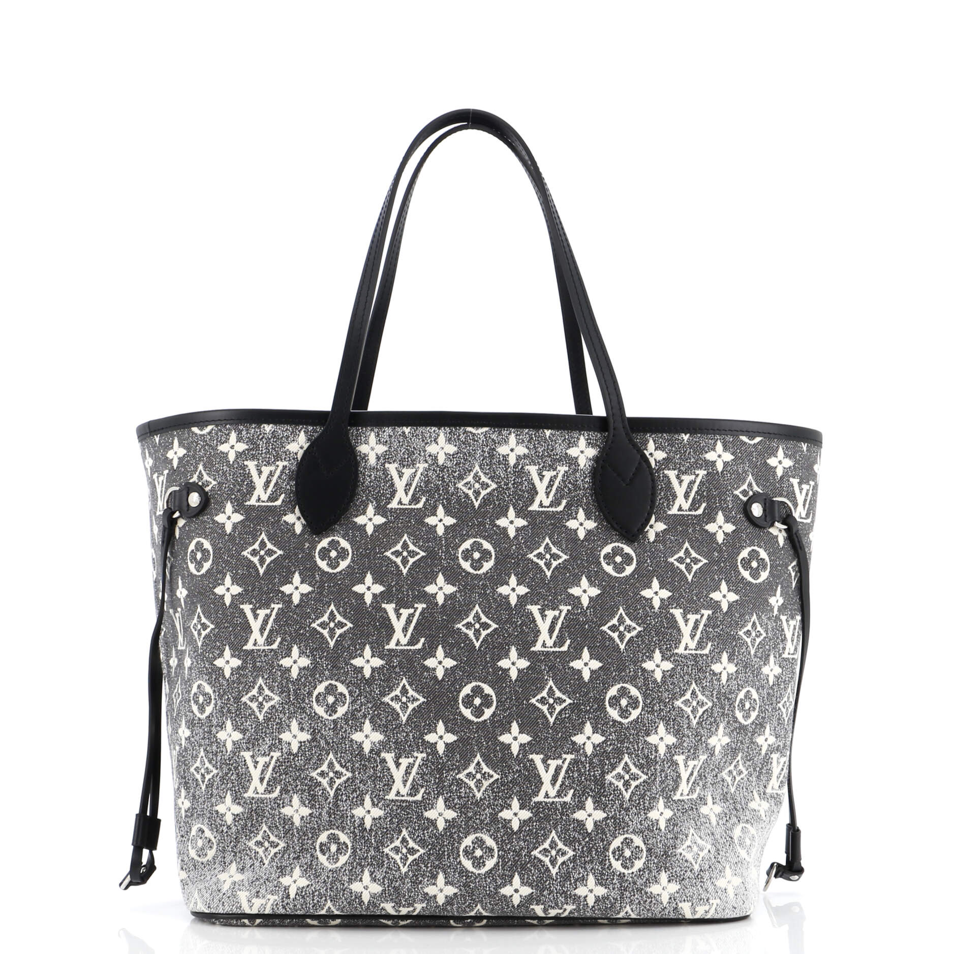 Louis Vuitton Neverfull NM Tote Monogram Jacquard Denim MM
