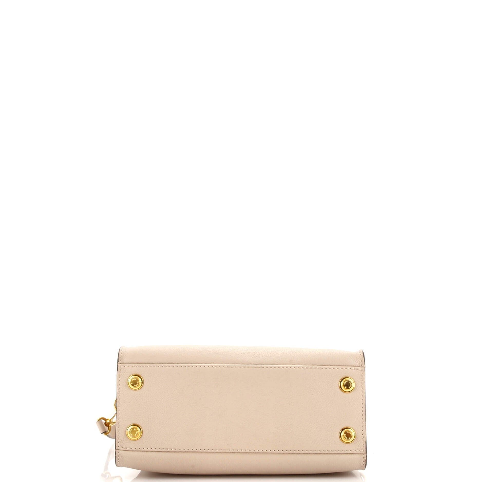 Louis Vuitton On My Side Tote Leather with Monogram Canvas PM