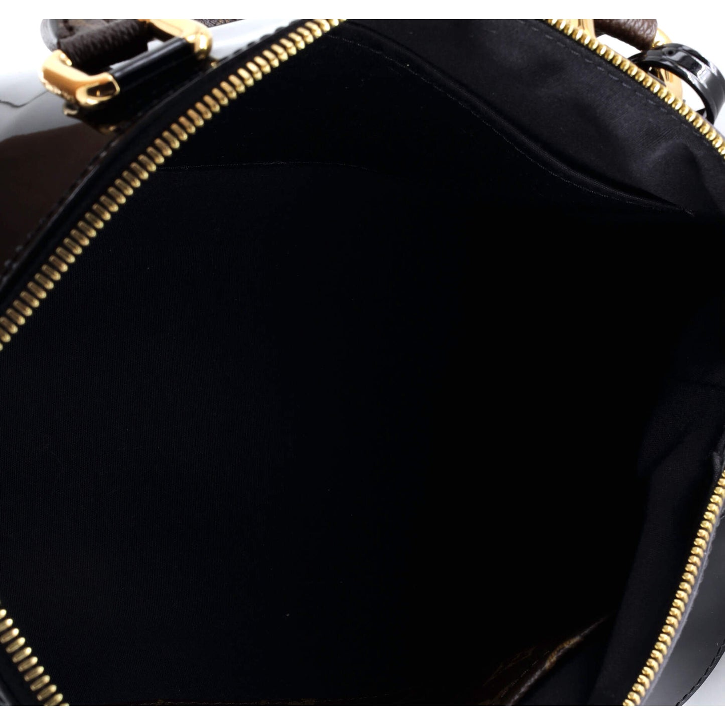 Louis Vuitton Miroir Handbag Vernis with Monogram Canvas