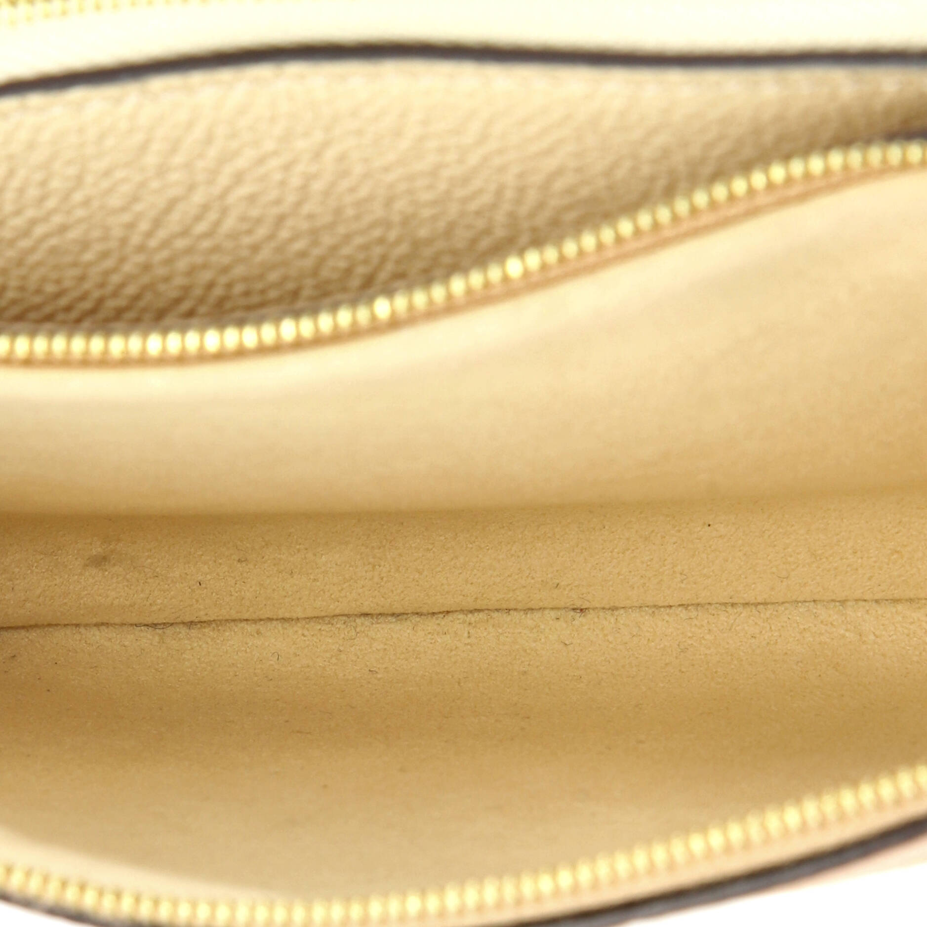 Louis Vuitton Double Zip Pochette Bicolor Monogram Empreinte Giant