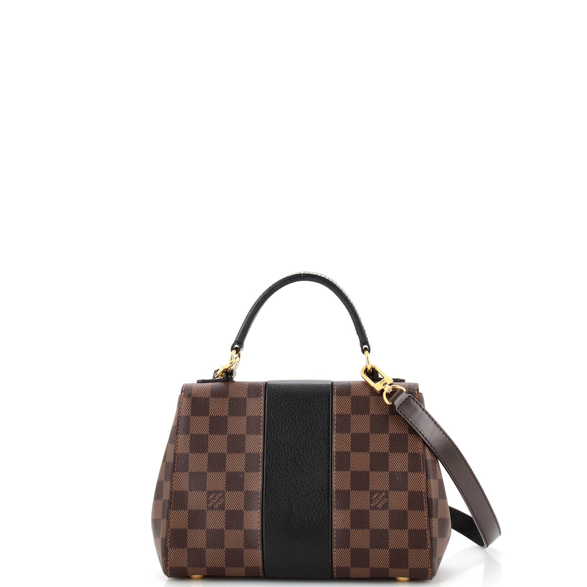 Louis Vuitton Bond Street Handbag Damier with Leather BB