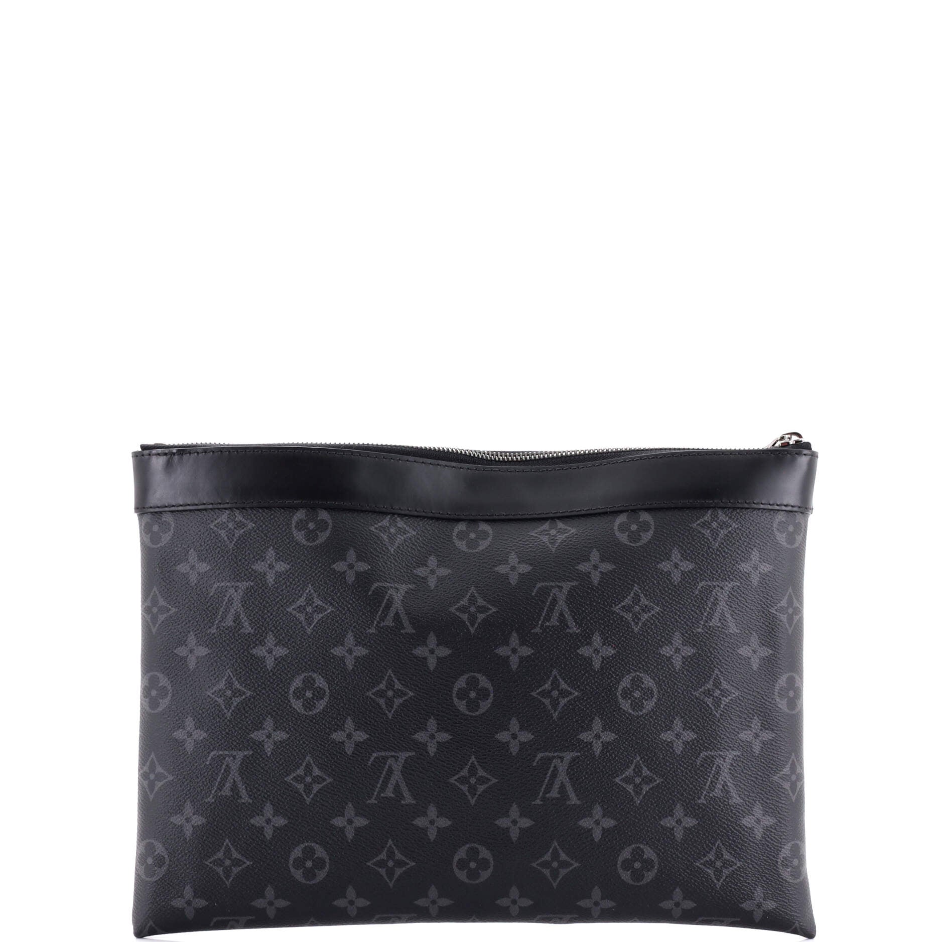 Louis Vuitton Discovery Pochette Monogram Eclipse Canvas GM