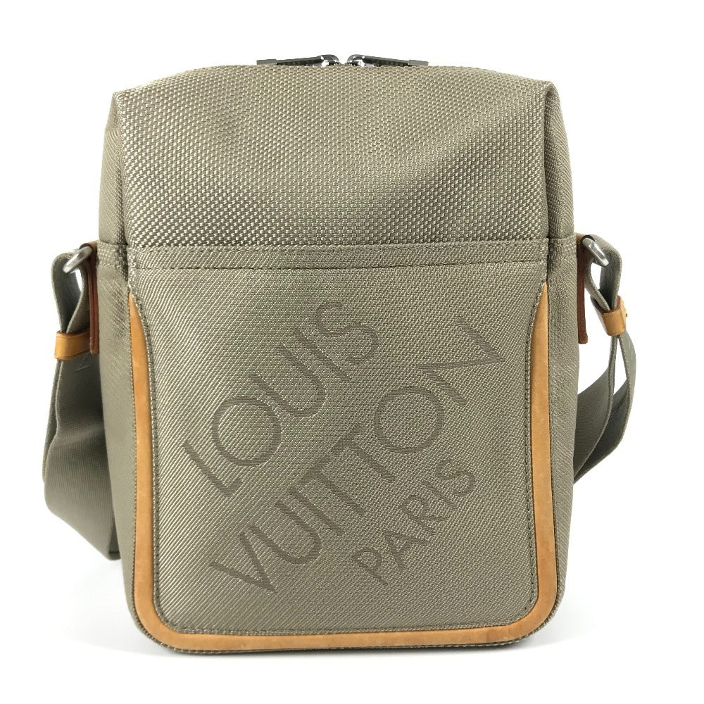 LOUIS VUITTON Shoulder Bag Damier Jean Canvas gray Monogram Geant Sitadan unisex(Unisex)