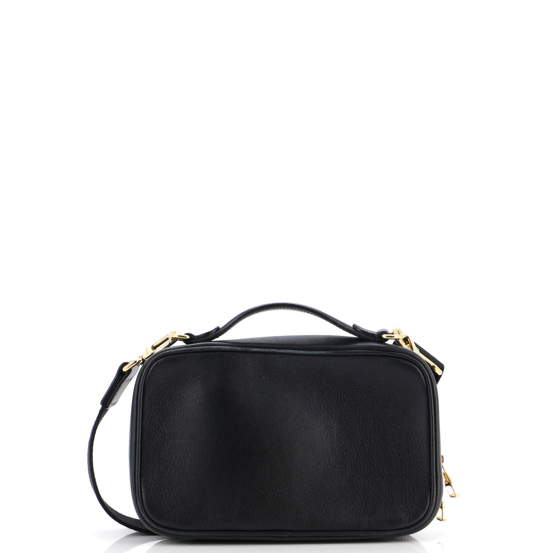 Louis Vuitton Utility Crossbody Bag Calfskin with Embossed Monogram Detail