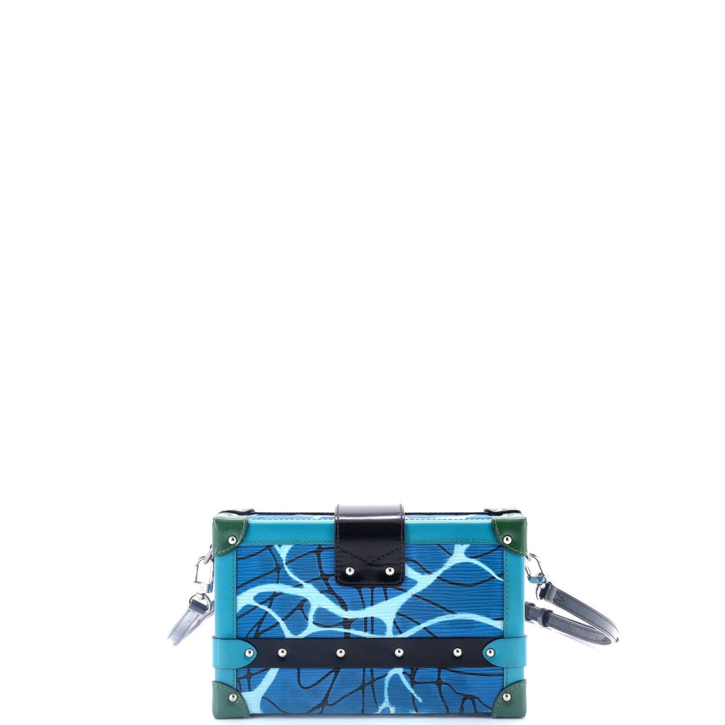 Louis Vuitton Petite Malle Handbag Limited Edition Printed Epi Leather