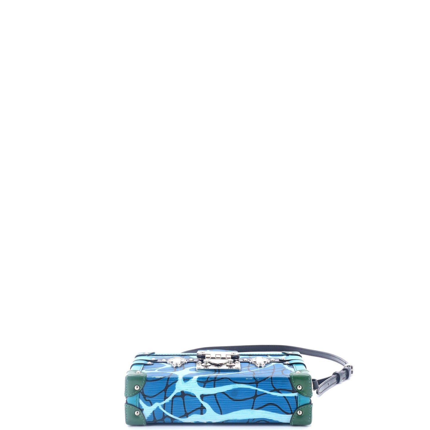 Louis Vuitton Petite Malle Handbag Limited Edition Printed Epi Leather