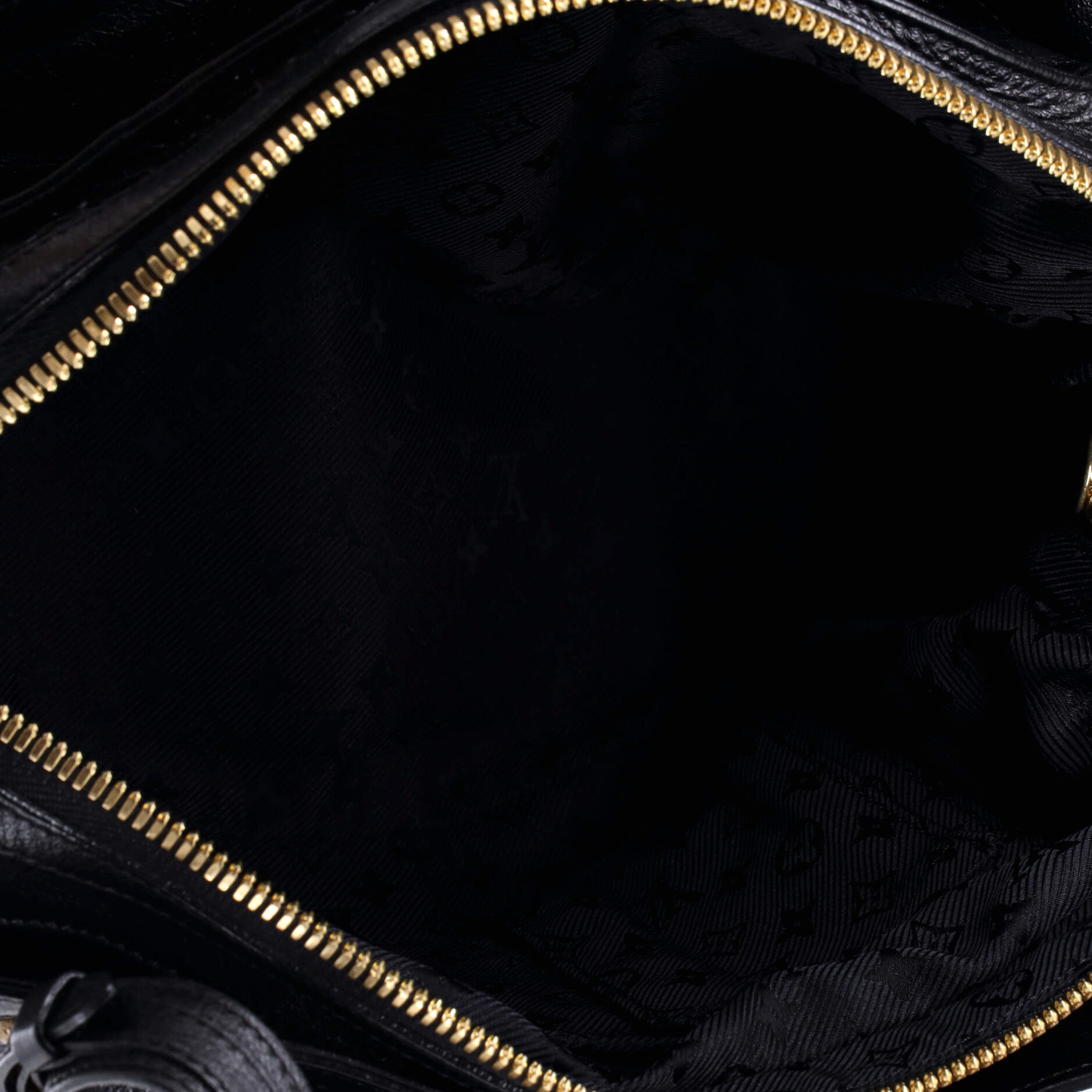 Louis Vuitton Riveting Handbag Studded Lambskin