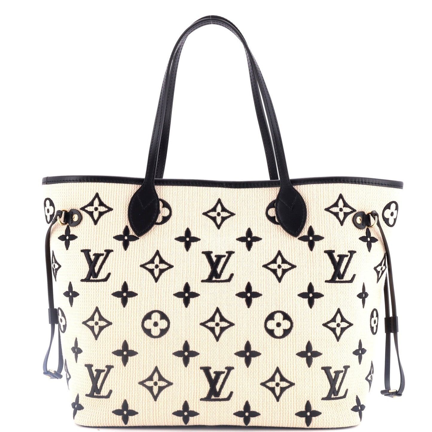 Louis Vuitton Neverfull NM Tote By The Pool Monogram Raffia MM