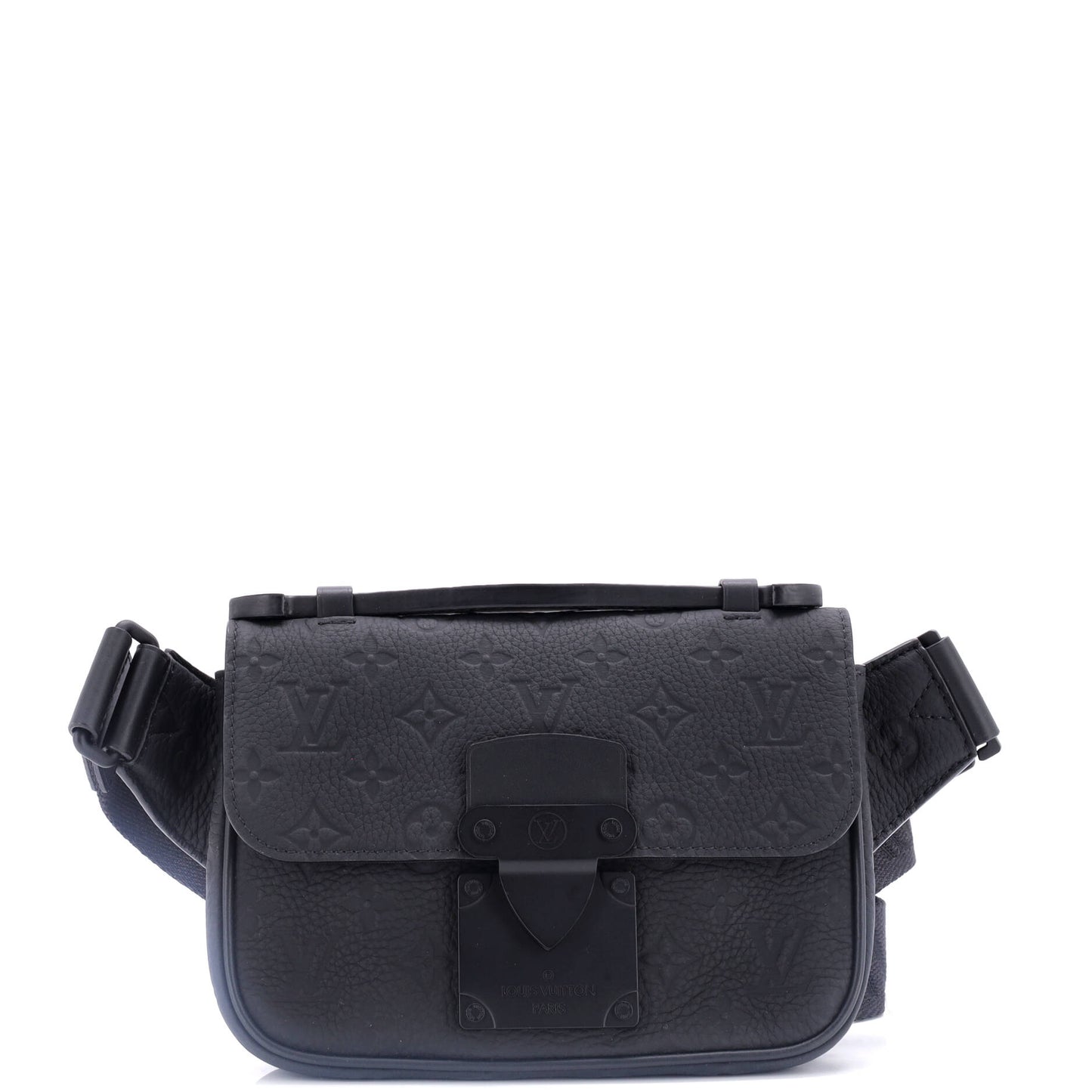 Louis Vuitton S Lock Sling Bag Monogram Taurillon Leather
