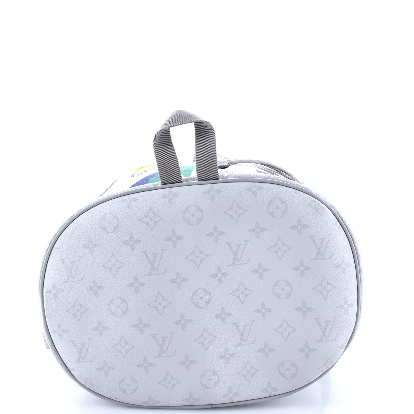 Louis Vuitton Chalk Backpack Limited Edition Logo Story Monogram Canvas