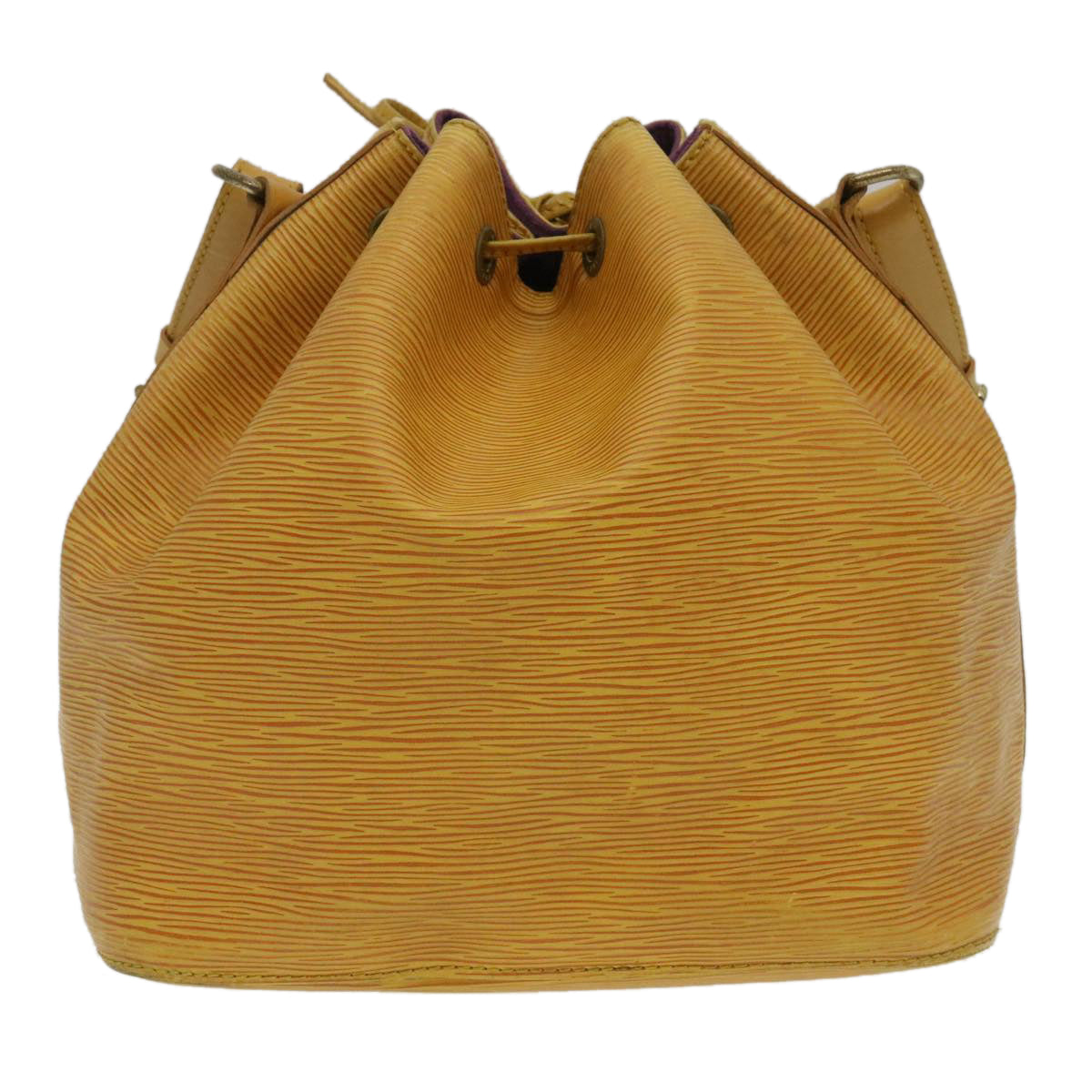 LOUIS VUITTON Epi Petit Noe Shoulder Bag Yellow M44109 LV 29298