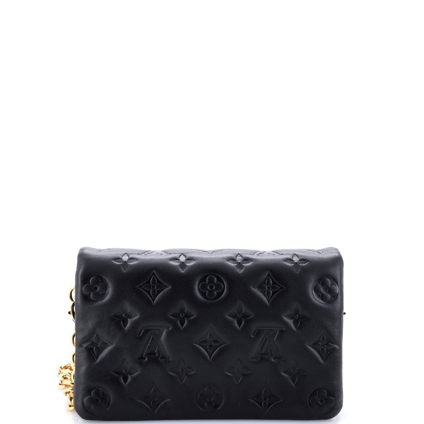 Louis Vuitton Coussin Pochette Monogram Embossed Lambskin
